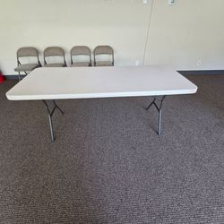 6 foot table