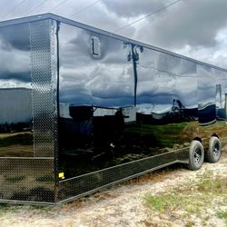 8.5x20 Cargo Trailer | Blackout Package 