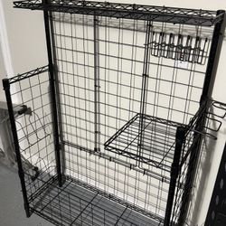 Heavy-Duty Wire Mesh Sports Equipment Storage Rack / Garage Organizer