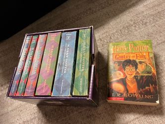 Harry Potter books 1-7