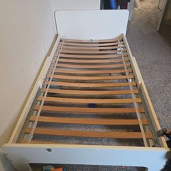 Ikea twin bed frame SLAKT series