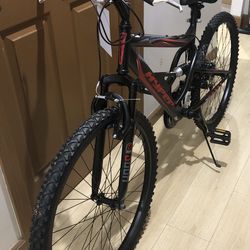 Hyper Shocker Mountain Shimano 26 Dual Suspension Black Red