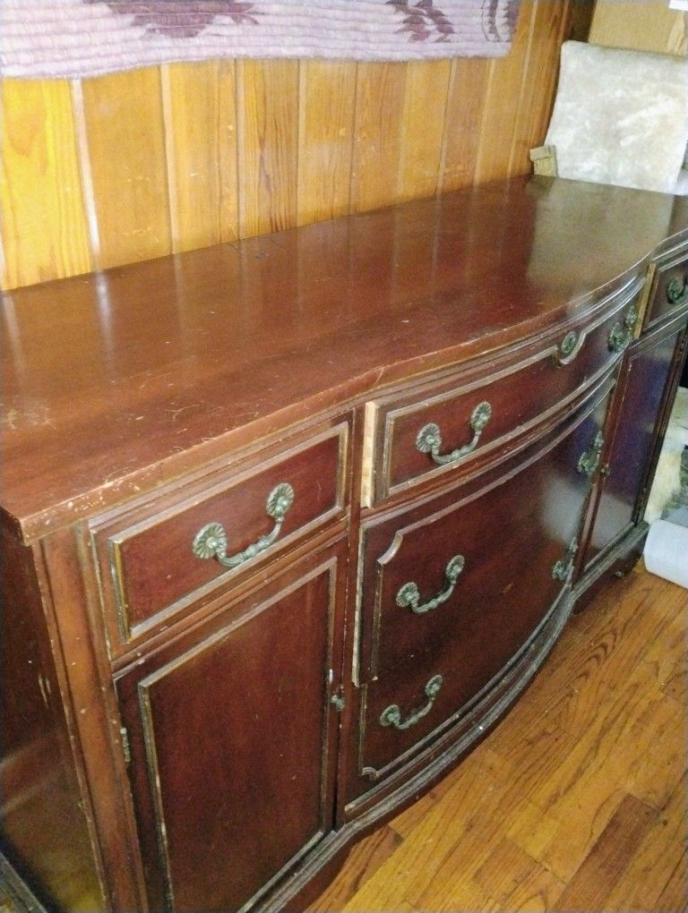 Antique Wooden Buffet