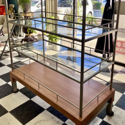Glass Fixture Display For Retail