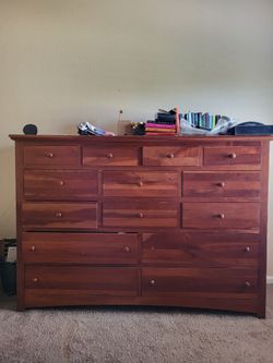 Dresser-solid cherry wood