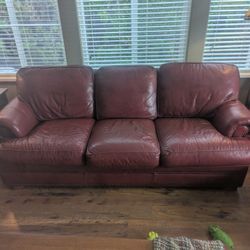 Coach And Lounger W/ Ottoman