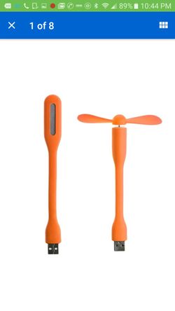 USB FAN & READING LIGHT