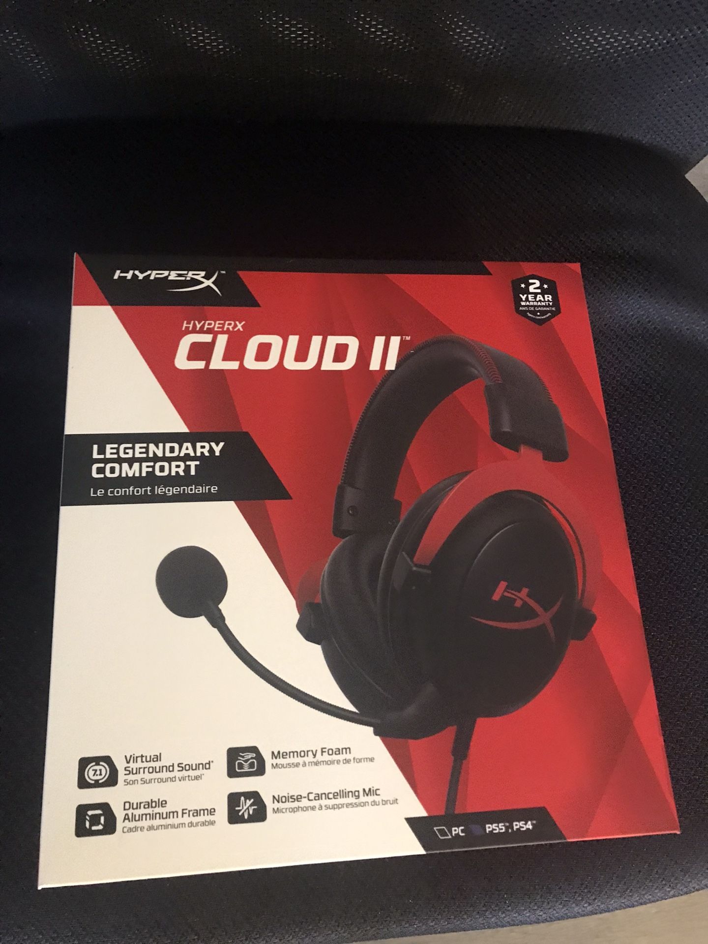 HyperX Cloud II - Gaming Headset(new In Box)