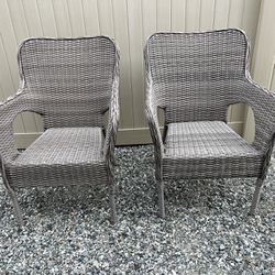 Sturdy Outdoor Patio Chairs Wicker
