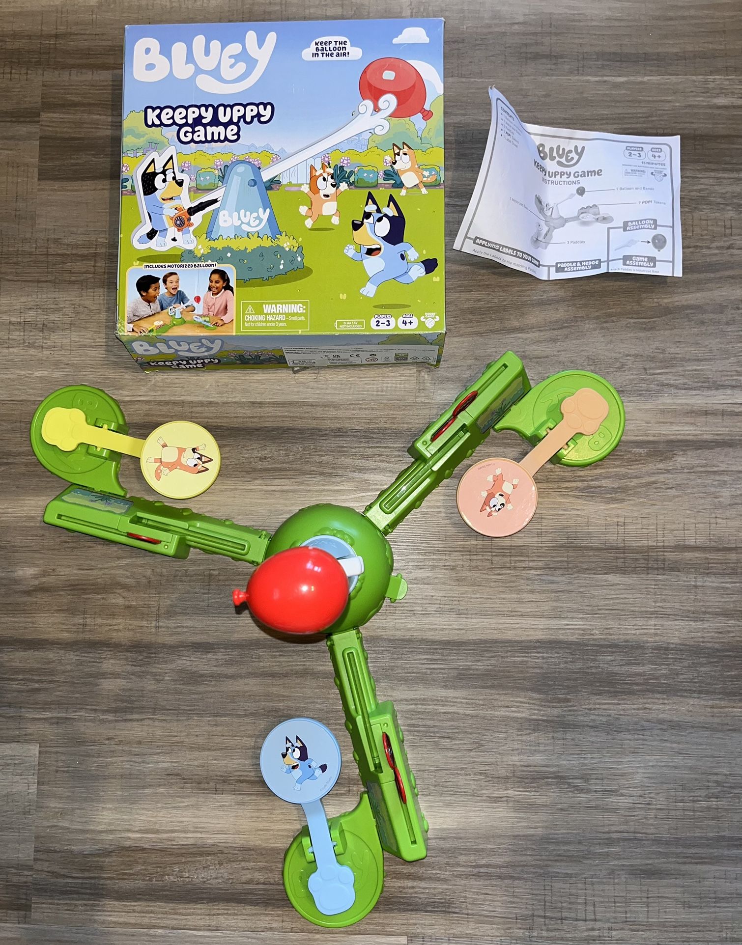 Bluey keepy uppy game