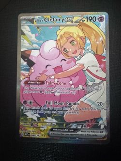 Pokemon Lillie’s Clefairy #280 Ascended Hero