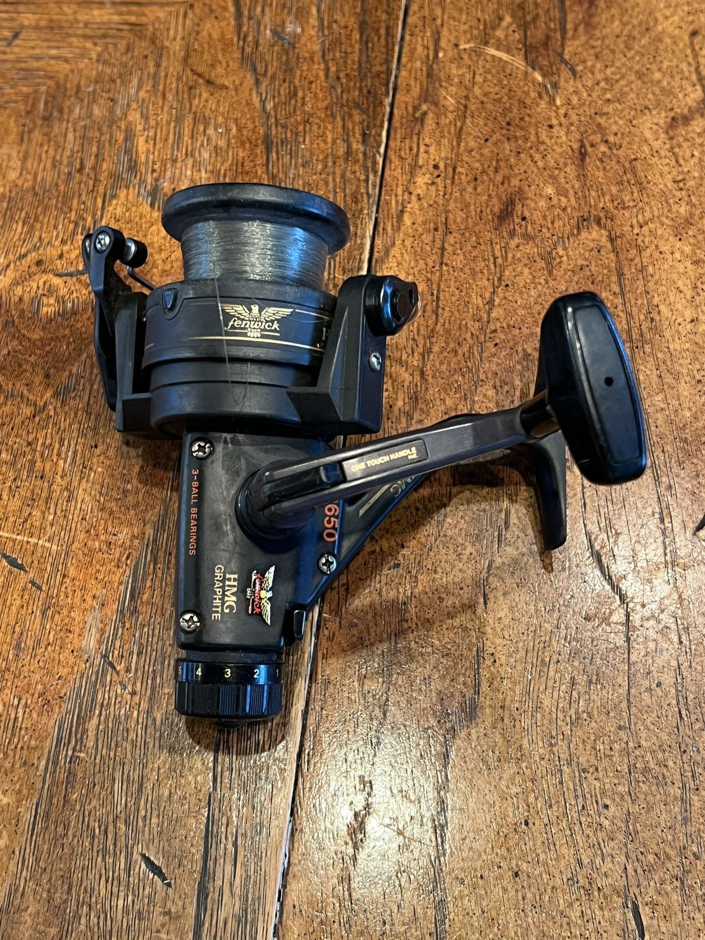 Vintage Fenwick HMG Graphite 9650 Casting Fishing Reel