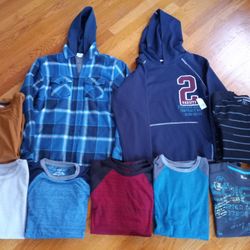 Boys Hoodies & Long Sleeve Shirts Lot $12