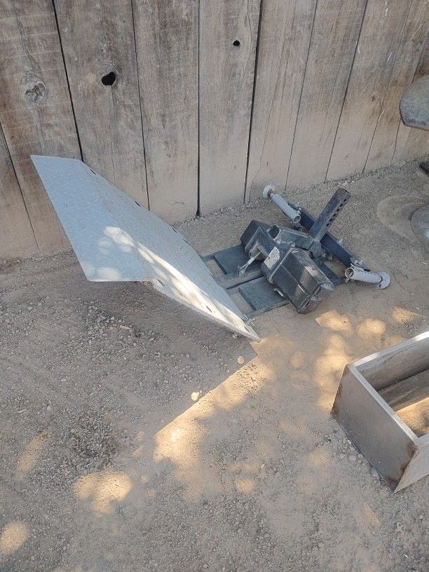 Wheelchair Ramp Winch Lift