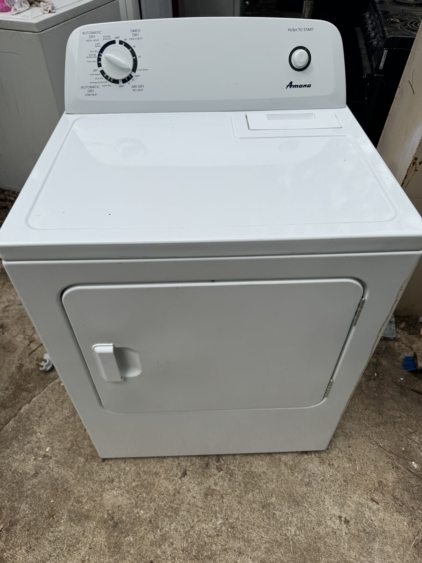 amana dryer
