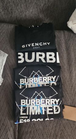 Designer T Shirts Burberry & Givenchy