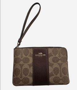 Coach wrist wallet