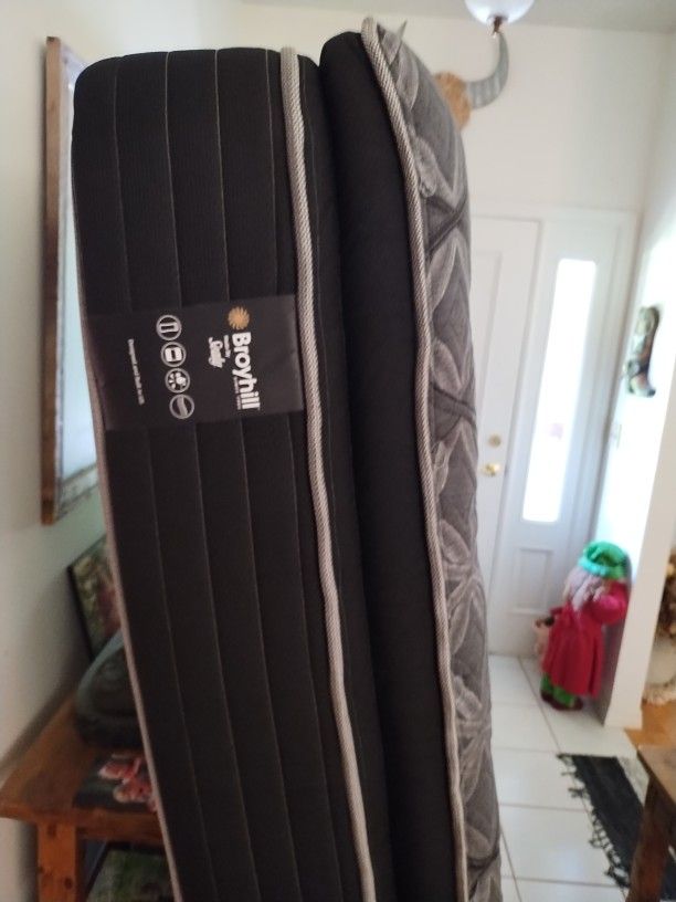King Mattress, Box Spring, Headboard