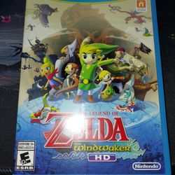 Nintendo Wii U Legend Of Zelds Wind Waker HD Game