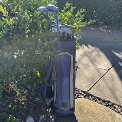 Wilson 1200 Golf Set (Driver+3w+5w+3i-pw+sw+putter+bag)