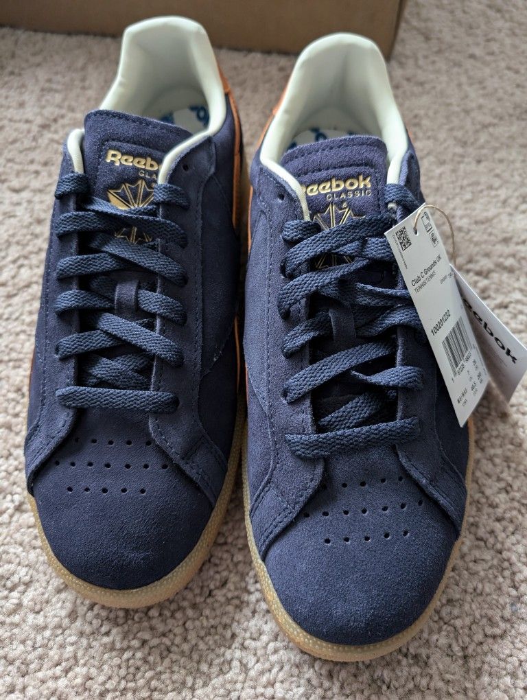 Reebok Club C Grounds UK Size US 8 Men