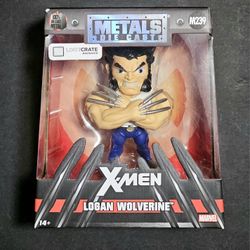 NEW X-Men Logan Wolverine Metals Die Cast M239 LootCrate Exclusive Jada Marvel