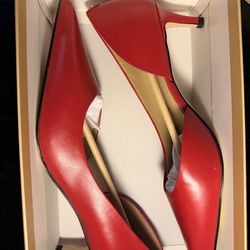 Michael Kors leather pumps new size 8