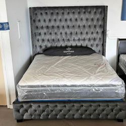 Brand new bed frames/beds in box- Flexible Payment options available $39 down. LOWEST PRICES (Message for details) 