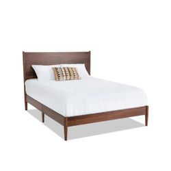 Bettie Twin Brown Platform Bed