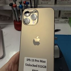 iPhone 13 Pro Max 512GB Unlocked