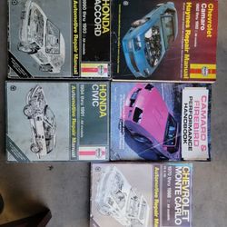 Hanes Mechanic Books