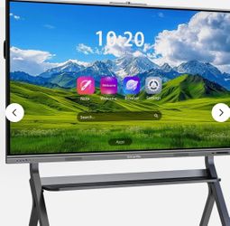 Shiarffe 4K Smart Board 65" inch Smartboard Interactive Whiteboard Touch Display