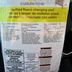 Cuddletime Fleece Changing Pad  27 By 36"