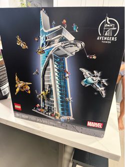 Lego Avengers tower