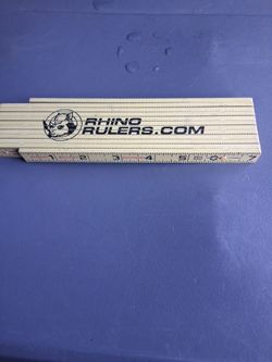 Rhino Rulers 6-Foot Fiberglass Folding Ruler
