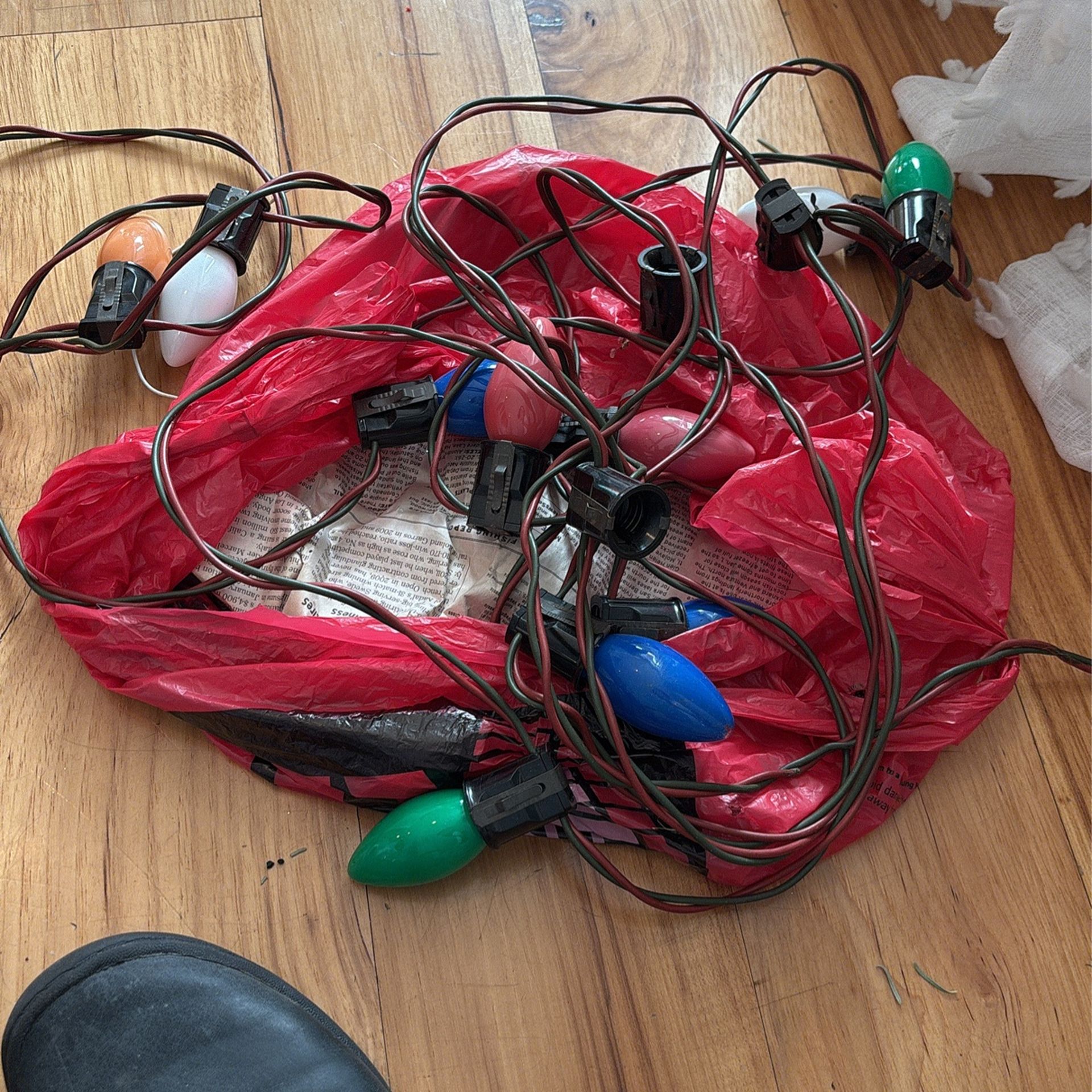 Antique Christmas Lights