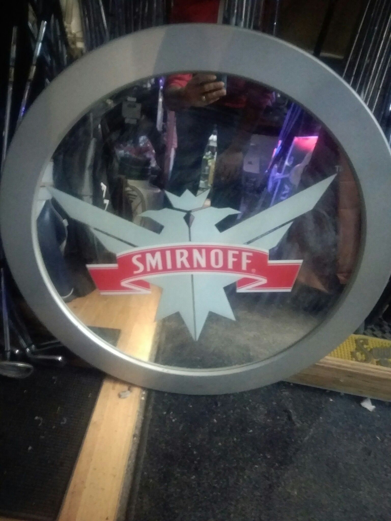 Smirnoff mirror