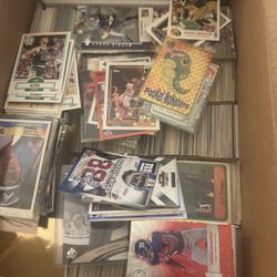 Football, Baseball, And Basketball Cards