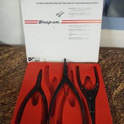  Vintage Snap-on Snap Ring Plier Set