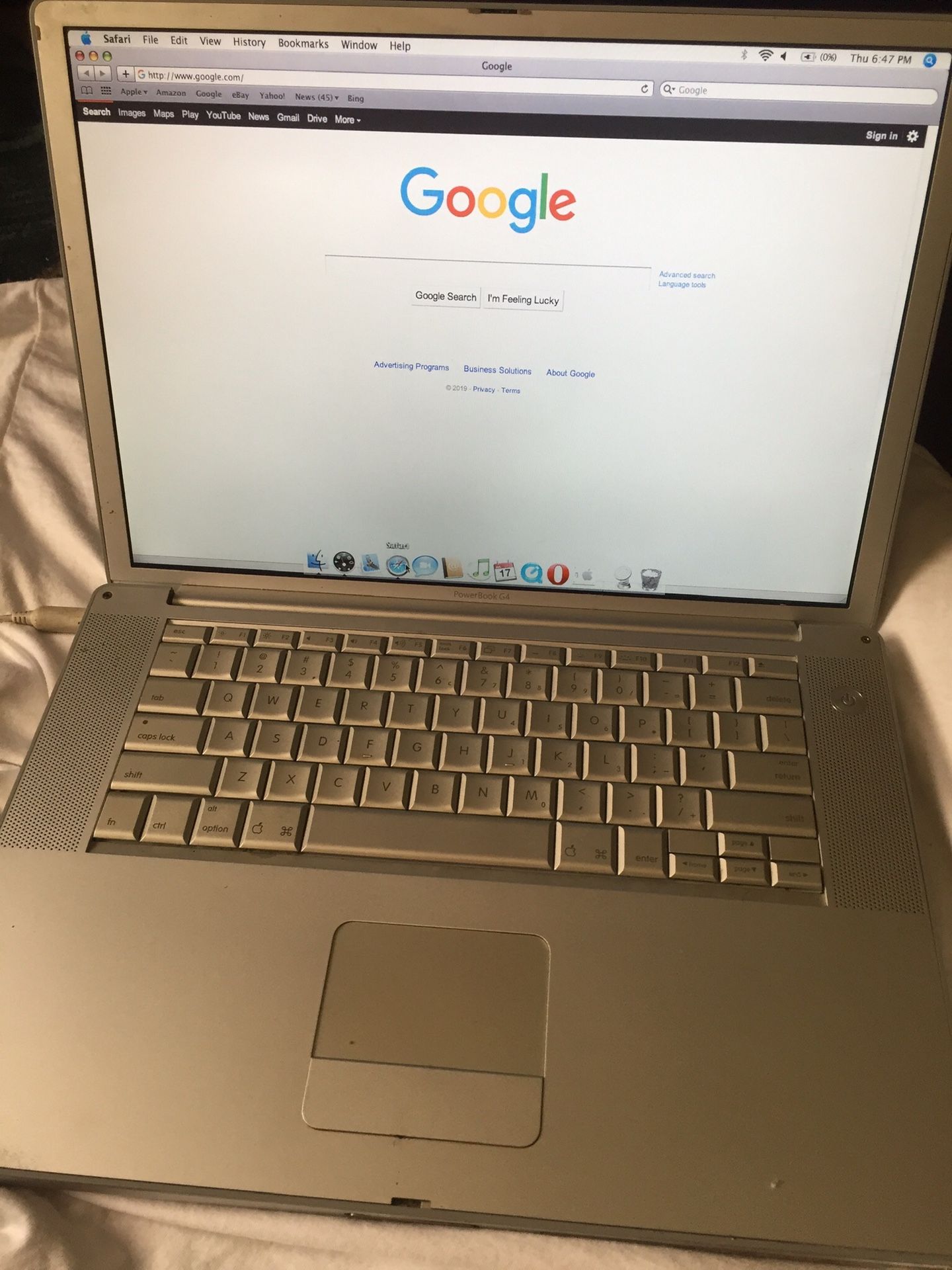 PowerBook G4 15” Laptop