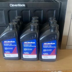 CHEVROLET AC DELCO TRANSMISSION FLUID DEXRON ULV