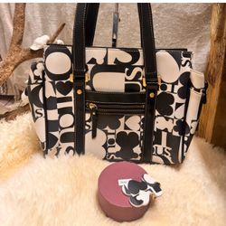 Tous Bag With Charm! Great Conditions Genuine Leather 