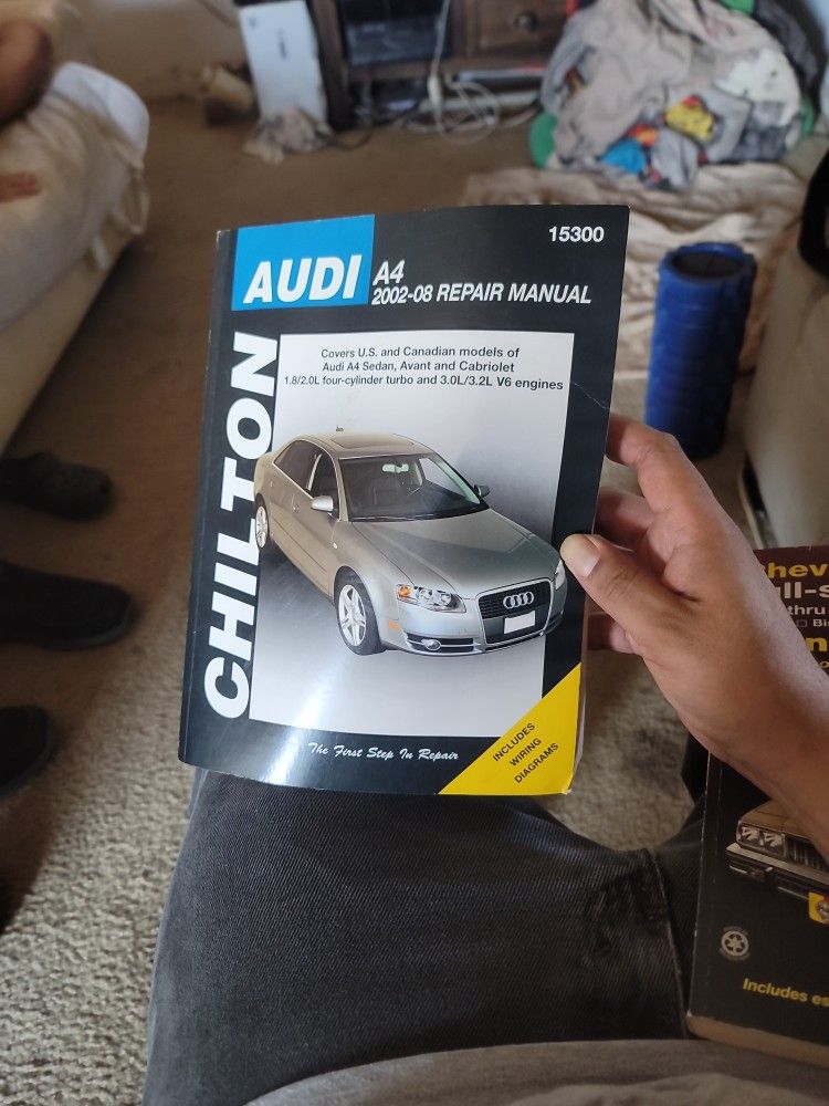 CHILTON REPAIR MANUAL AUDI A4 02-08