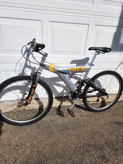 Vintage Trek Y Frame Full Suspension Mountain Bike