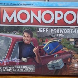 New/Sealed!! Monopoly: Jeff Foxworthy Edition Board Game