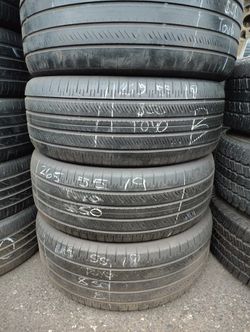 4 Toyo Tires Size 265-55-19 All 4 For $160 Free Installation And Balance 