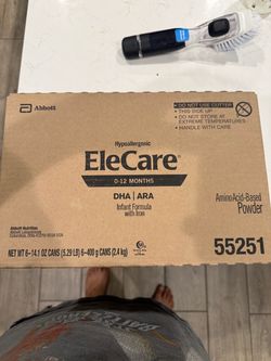 12 elecare dha baby formula