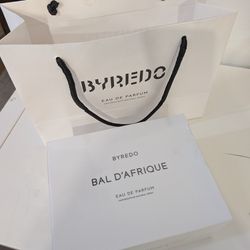 Byredo Perfume Bread New In The Box