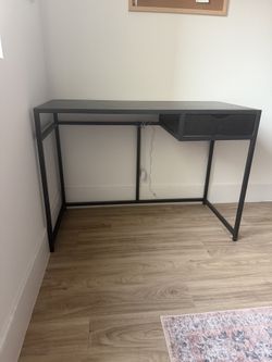 Metal Black Desk