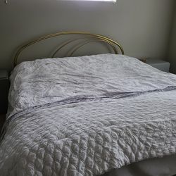 King Size Brass Bed Head Frame